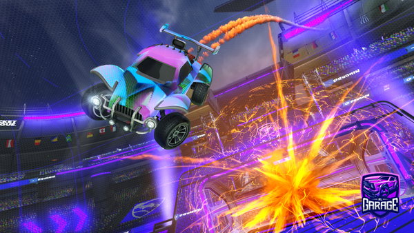 A Rocket League car design from StrawZurc