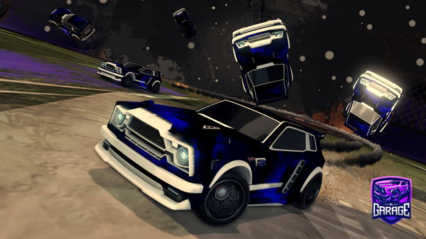 A Rocket League car design from kazurex_ku