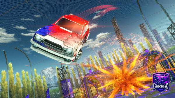 A Rocket League car design from Fan-134