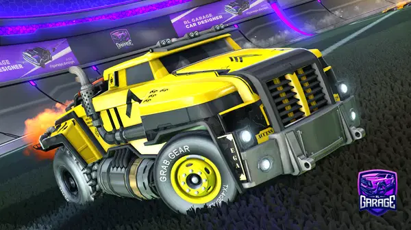 A Rocket League car design from PLOUTTY