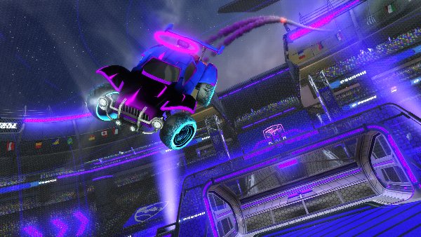 A Rocket League car design from cazzank