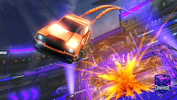 A Rocket League car design from lukbpp