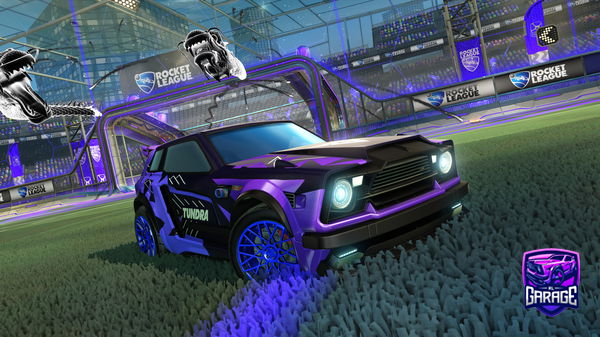 A Rocket League car design from Sonkly