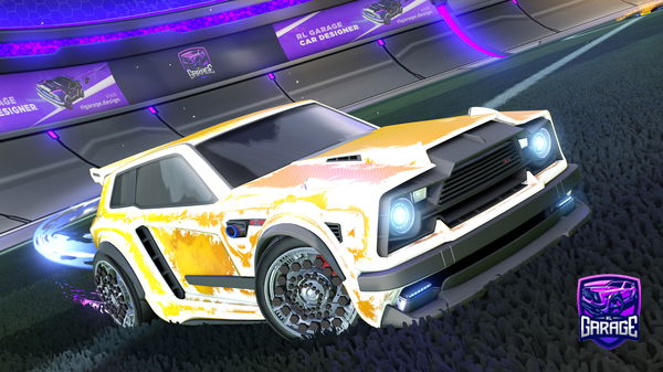 A Rocket League car design from redhoodieguy1