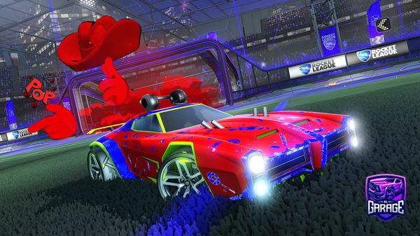 A Rocket League car design from Elvis3246