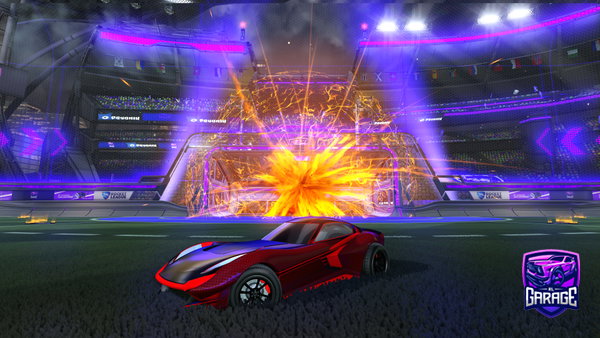 A Rocket League car design from AFlockOfDonuts