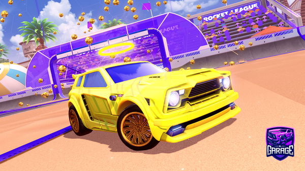 A Rocket League car design from imaygamer