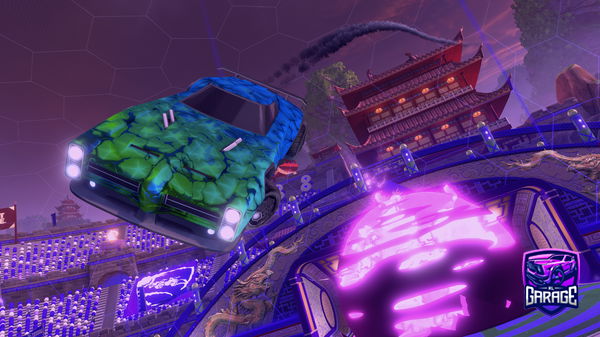 A Rocket League car design from Kartuffl