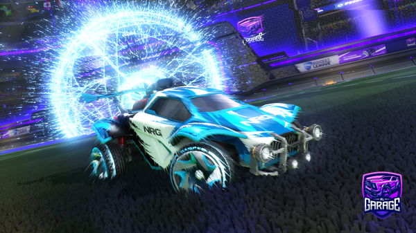 A Rocket League car design from Mrcarr2007