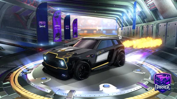 A Rocket League car design from vanno