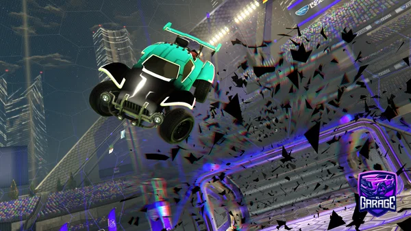 A Rocket League car design from King_Fred