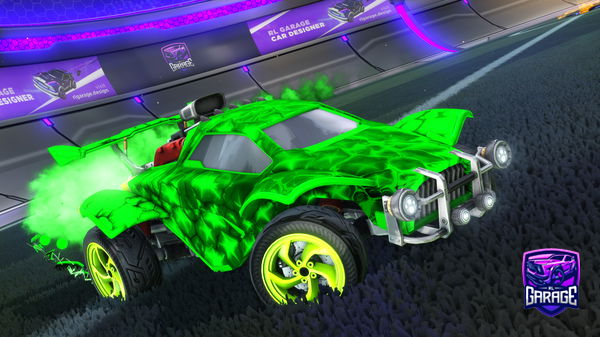 A Rocket League car design from kolbyd12
