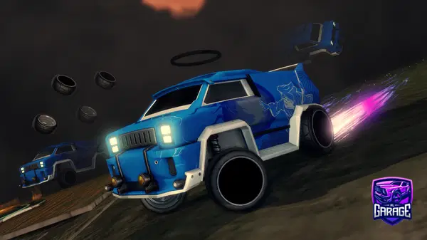 A Rocket League car design from ELFANTASS08