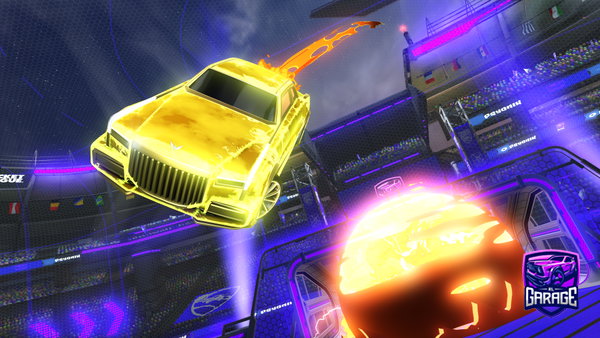 A Rocket League car design from Xx-_DC_-xX21