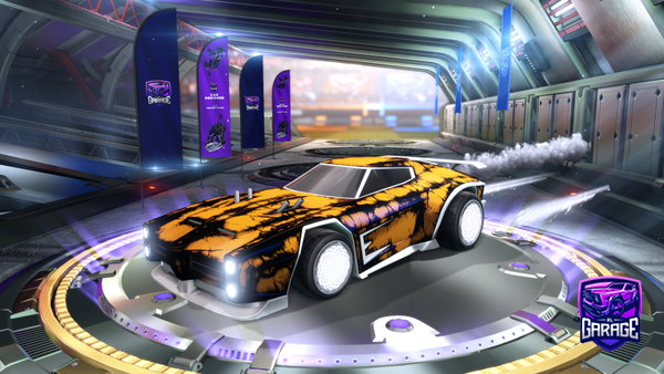 A Rocket League car design from Oskos