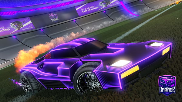 A Rocket League car design from Fuerz