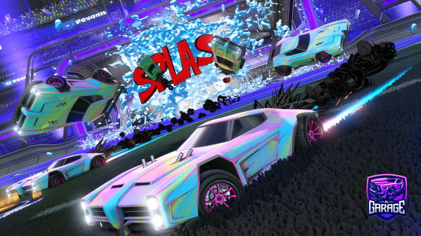 A Rocket League car design from tatlici11