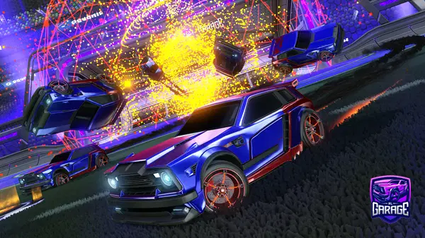 A Rocket League car design from MSereSM
