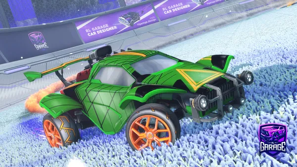 A Rocket League car design from soulsold5406