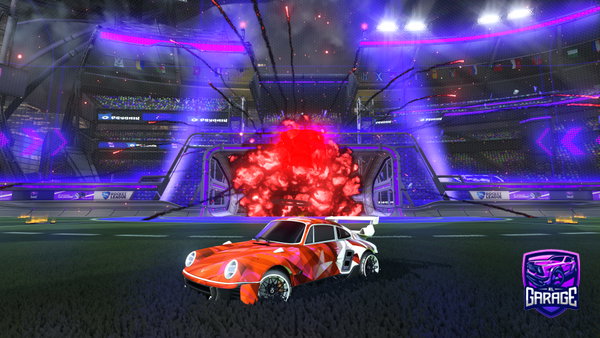 A Rocket League car design from LSKrogager