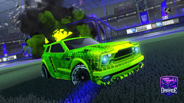 A Rocket League car design from jiyzv