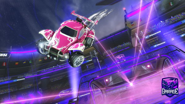 A Rocket League car design from VenomMedia