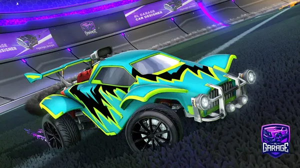 A Rocket League car design from jovi-_-