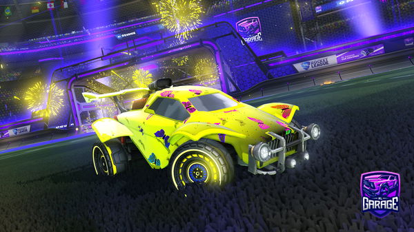 A Rocket League car design from Jpants1272