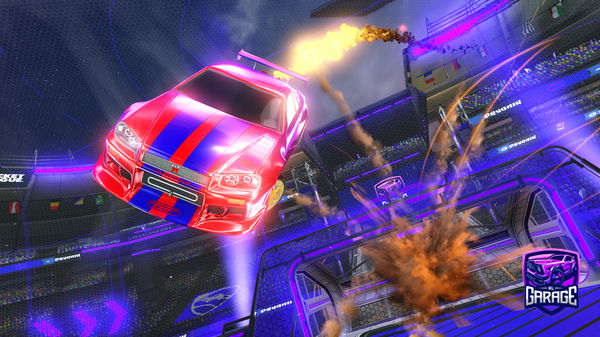 A Rocket League car design from AB3