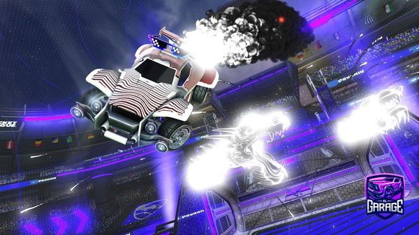 A Rocket League car design from irondragon0764