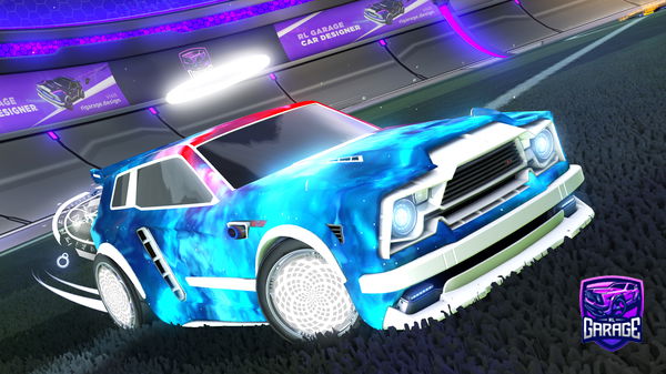 A Rocket League car design from Pablounty