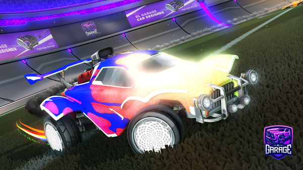 A Rocket League car design from Glxy_Rl