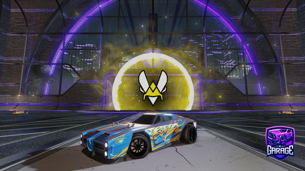 A Rocket League car design from TLR_Phnx