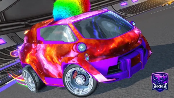 A Rocket League car design from Ayvury