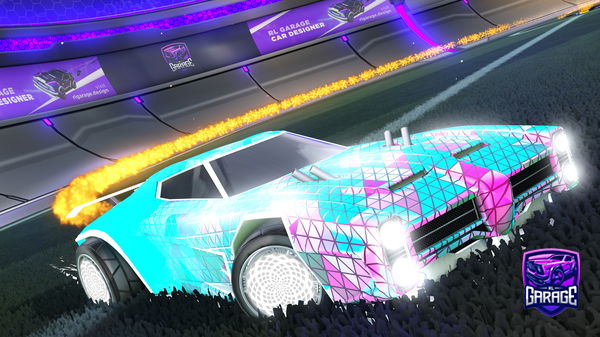 A Rocket League car design from Namesotdim2011