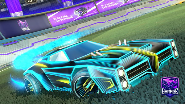 A Rocket League car design from Llama15