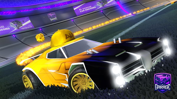 A Rocket League car design from MrUnicorn888