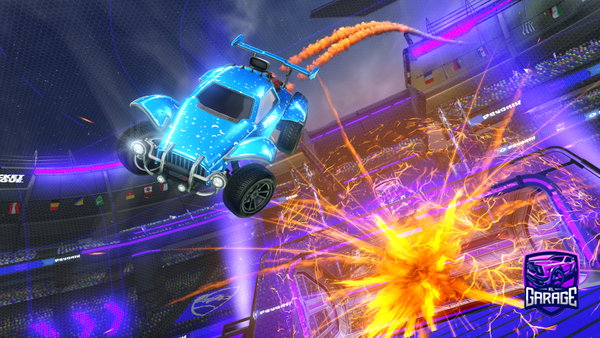 A Rocket League car design from Killer_ZXM