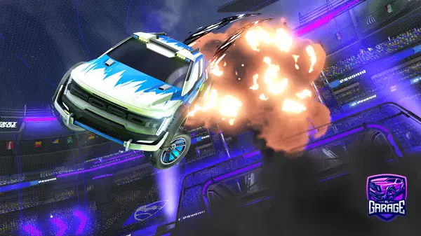 A Rocket League car design from Poweredplayer