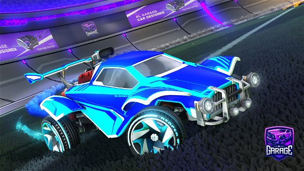 A Rocket League car design from bluewarriorjake