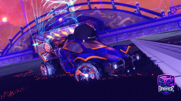 A Rocket League car design from UrsaMajorThumbz