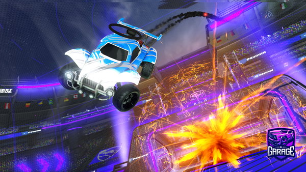 A Rocket League car design from Bigpapa123