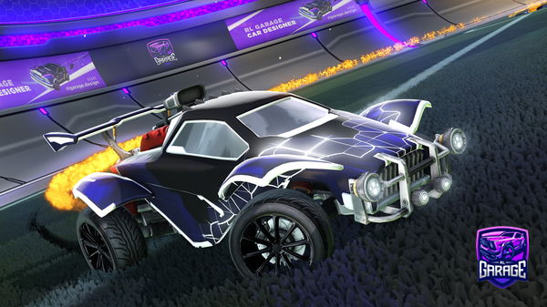 A Rocket League car design from boysking