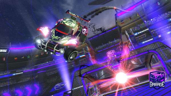 A Rocket League car design from matchbanana