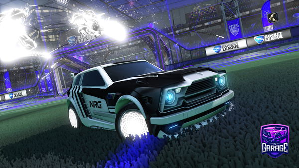 A Rocket League car design from Vysteria