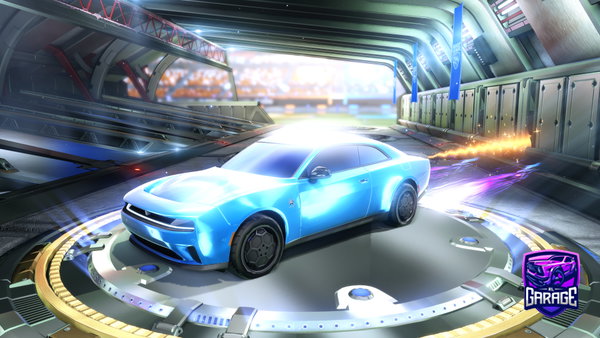 A Rocket League car design from vroomm
