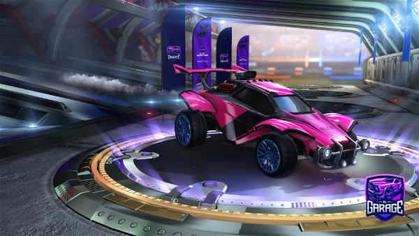 A Rocket League car design from Cloaty