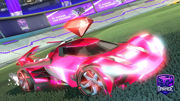 A Rocket League car design from G2186