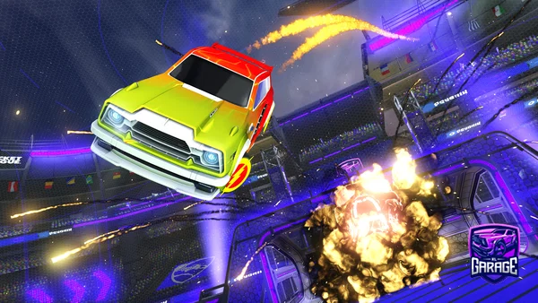 A Rocket League car design from megzo22