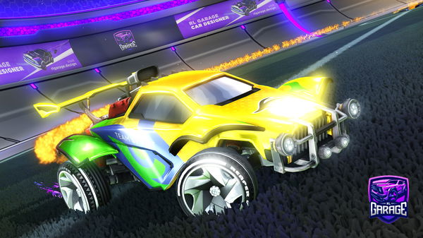 A Rocket League car design from KelitecaXbox